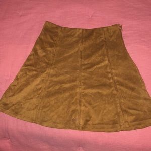 Loft Suede Skirt